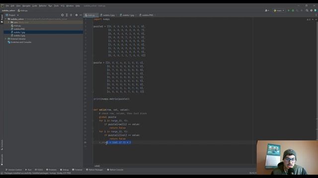 Solve Sudoku Puzzles Using Python and Recursive Programming! смотреть онлайн