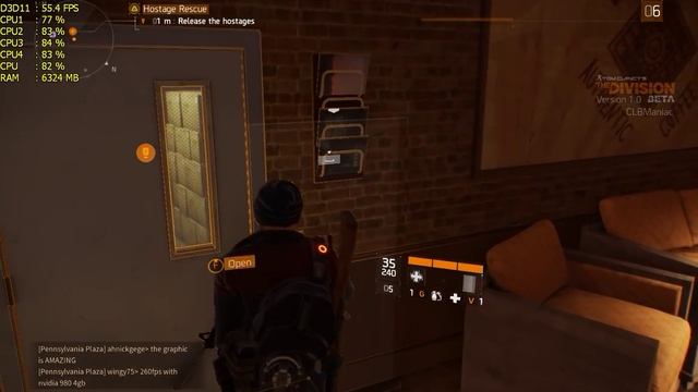 Nvidia GTX 750 TI 2GB | AMD 860K | Tom Clancy The Division BETA | 900p смотреть онлайн