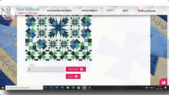 I Want To Show You How To Design A Patchwork Blanket Or A Tablecloth. Paper Patchwork.com