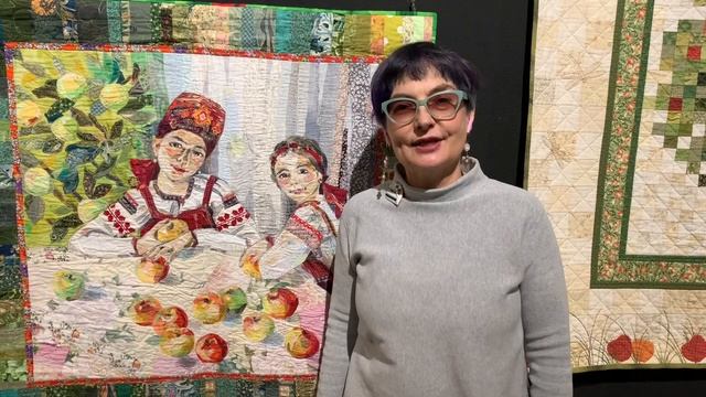 Лоскутные портреты Марии Шафровой. Фестиваль лоскутного шитья «Стежки- дорожки» в Тюмени смотреть онлайн
