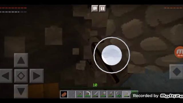 Майнкрафт Выживание #4 пещера смотреть онлайн