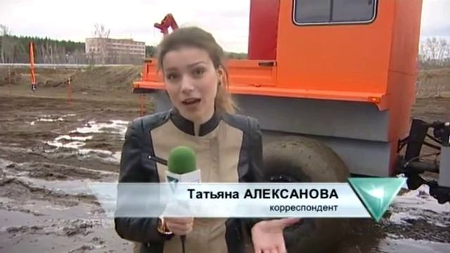 Тест-драйв снегоболотохода «Борей» (апрель 2016 г.) смотреть онлайн