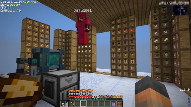 Hermit Skies 29 Biffa Base Tour & Mekanism Quests (Project Ozone Lite Skyblock Modded Minecraft) смотреть онлайн