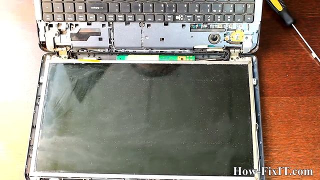 Acer Aspire 5738, 5338, 5542 disassemble and replace screen, как разобрать и поменять матрицу смотреть онлайн