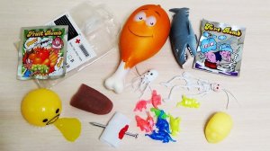 Игрушки пакетики ВОНЮЧКИ срыгивающий ЧУДИК отрезанный язык ГВОЗДЬ В ПАЛЬЦЕ антистресс #TOYS #игрушки