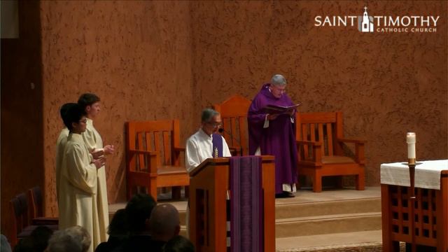 Sunday Mass February 18, 2024 9am @St. Timothy Catholic Church, Laguna Niguel, CA смотреть онлайн