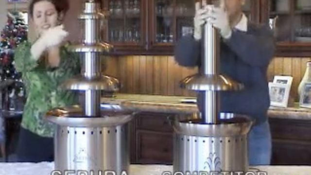 Шоколадные фонтаны: установка смотреть онлайн