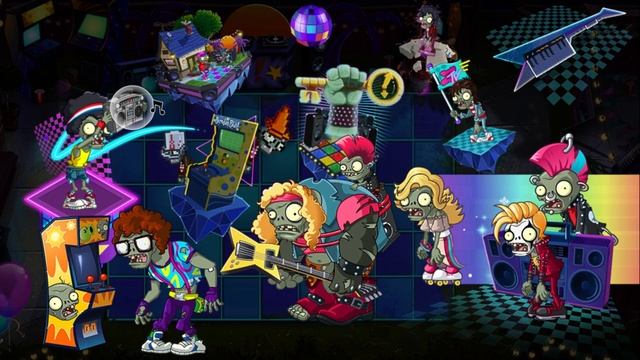 Ballad Jam - second piece - Neon Mixtape Tour | Plants vs Zombies 2 Soundtrack смотреть онлайн