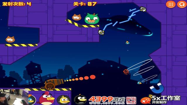 Angry Birds Collection Hacked 4 - FORCE BOMBER TO BLAST PIGGIES BY SHOOTING BIRDS TO MAGNETIC FIELD смотреть онлайн