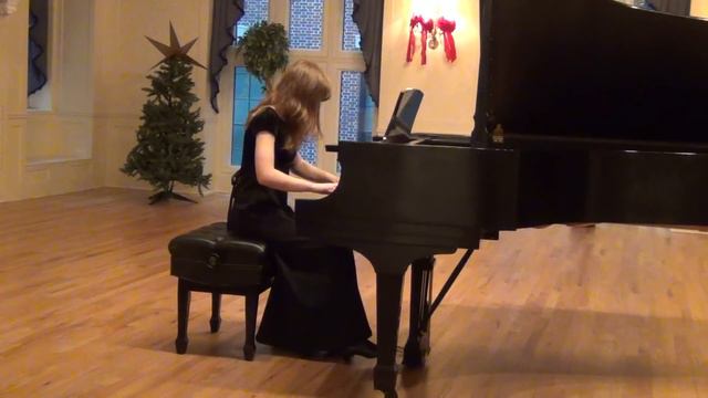 Alisa - Piano recital 12/16/2012 смотреть онлайн