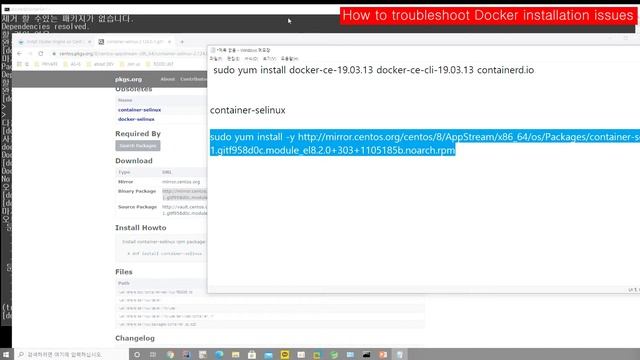 P006. CentOS8 docker 설치 смотреть онлайн