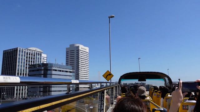 SKY BUS TOKYO 🚌 Open-air Double-decker Bus - Tokyo Tower & Rainbow Bridge Course смотреть онлайн