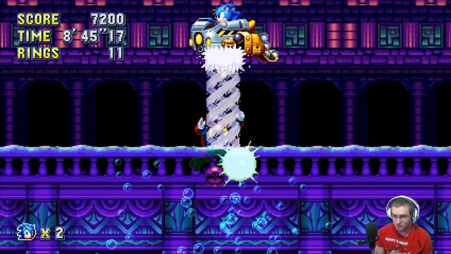 SONIC MANIA (СОНИК МАНИЯ) ПОЛНОЕ ПРОХОЖДЕНИЕ!!ЧАСТЬ 6-ЭТАП: HYDROCITY!!! смотреть онлайн