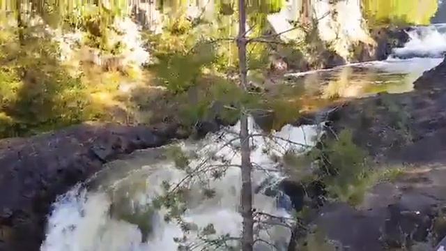 Карелия.Водопад Кивач. смотреть онлайн