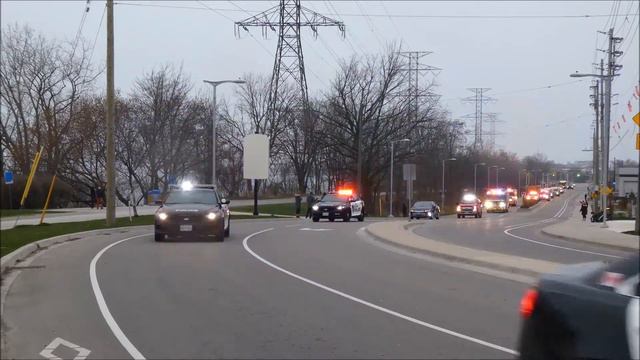 Halton Emergency Services saluting Joseph Brant Hospital смотреть онлайн