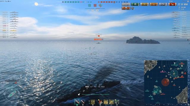 Haida! Вот так эсминец 😍World Of Warships