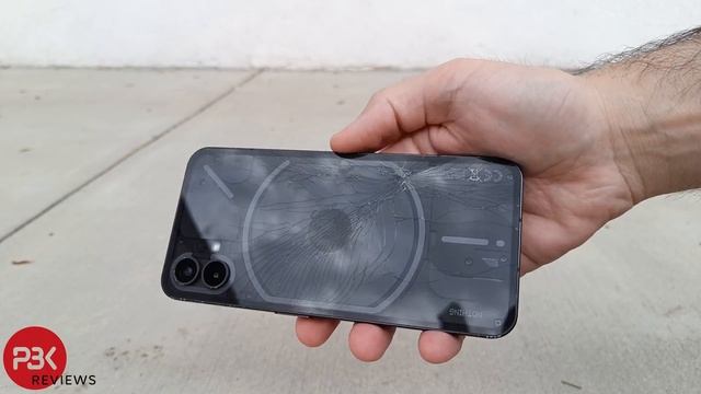 Nothing Phone 1 Drop Test. There Is Nothing To See Here.
