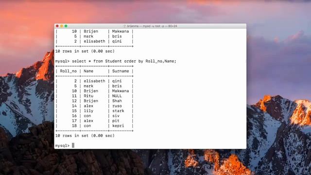 MySQL Tutorial for Beginners 13 - MySQL ORDER BY Clause смотреть онлайн