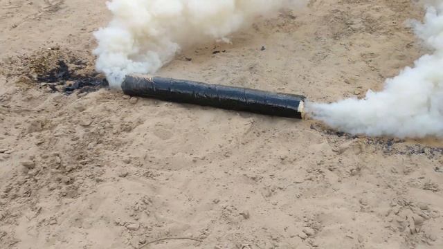 Ух и дымок. САМОДЕЛЬНАЯ дымовая шашка! смотреть онлайн