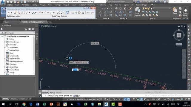 EDITAR GEOMETRIA DE ALINEAMIENTO EN CIVIL 3D [2023] CAP. 18??? смотреть онлайн