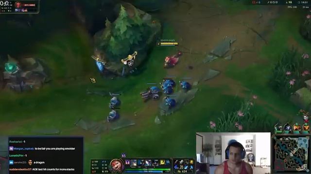 TYLER1'S ACTUAL FIRST SMOLDER GAME... смотреть онлайн