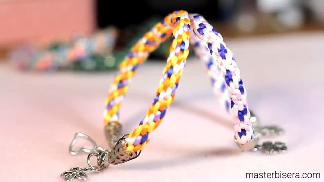 Анонс МК - Круглый Браслет Кумихимо на 8 нитей смотреть онлайн
