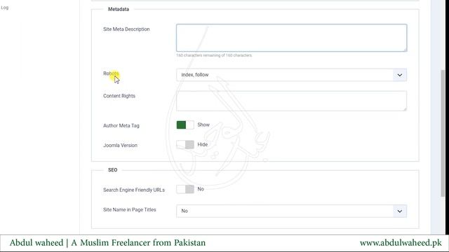 Guide to Joomla Chapter 3 (System Configuration) - abdulwaheed.pk смотреть онлайн