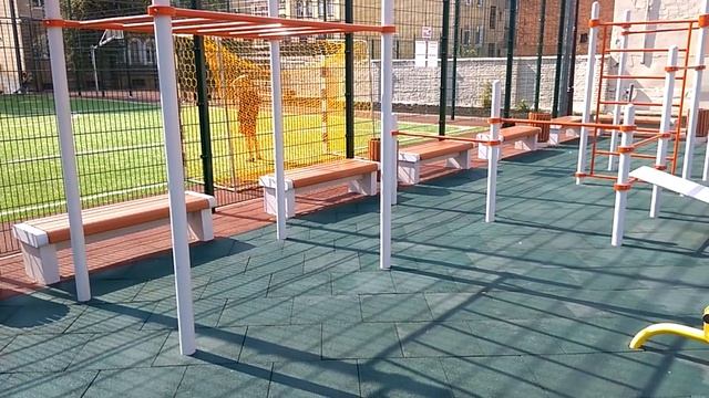 Новая спортивная площадка на ул. Пионерской смотреть онлайн