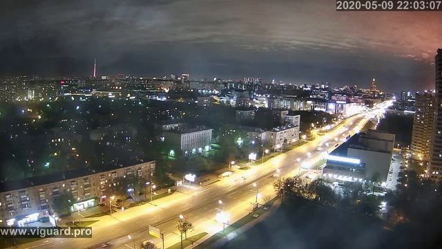 Салют в честь Дня Победы 2020