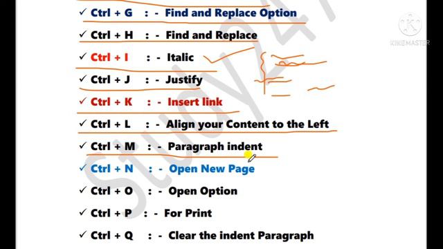 ctrl A to Z shortcut keys, A to Z shortcut key, CTRL shortcut keys of computer смотреть онлайн