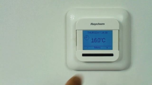 Raychem NRG DM Floor heating thermostat смотреть онлайн