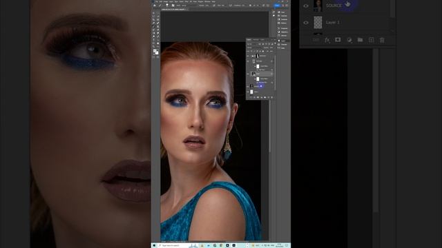 How to retouch skin in photoshop | skin retouching | photoshop tutorial | Tips and Trick | k Ganes смотреть онлайн