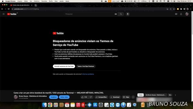 Como resolver / bypassar a detecção de bloqueadores de anúncio no YouTube, sem desabilita-los смотреть онлайн