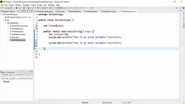 Backend Development: Basic Java Video-5 смотреть онлайн