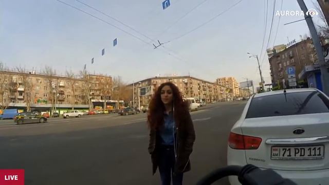 M20 на Авроре! Первый Эфир. Перекресток улиц Касян-Гюлбенкян-Комитас! смотреть онлайн