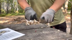 Нож из кованой стали Х12МФ - Проверка на прочность