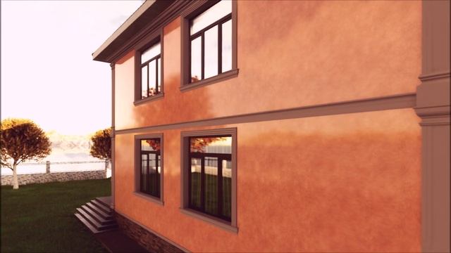 Фасадный декор, гибкий камень, дизайн экстерьера. Компания "ОЛИМП". смотреть онлайн