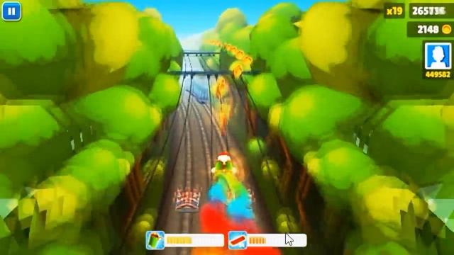 Subway Surfers Gameplay on PC | My record is 732355 смотреть онлайн