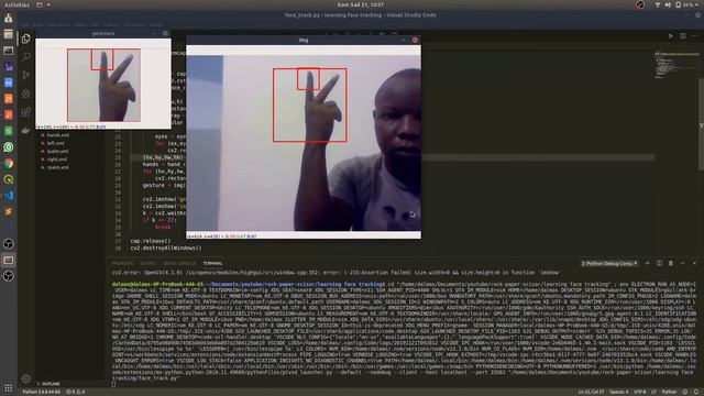 I created a hand-gesture recognition system to play rock paper scissor with my pc смотреть онлайн