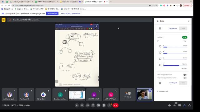Data Analytics With Python | NOC23-CS08 | Live Session 12 | NPTEL смотреть онлайн
