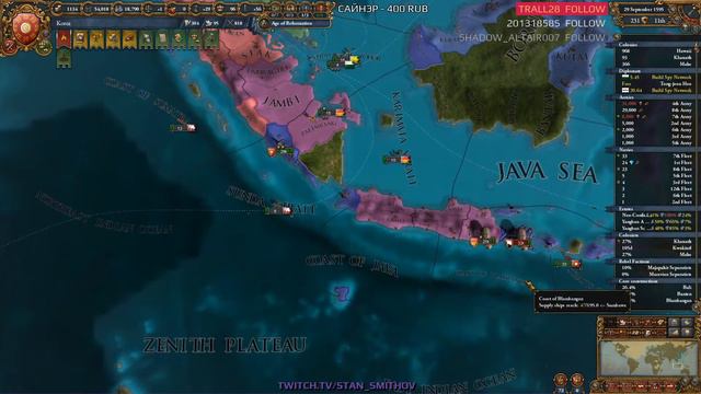 EU4 - Корея - 70 - Very Hard - (Choson One, Sweet Harmony, Turtles All The Way Down, 1.29.2, Korea)