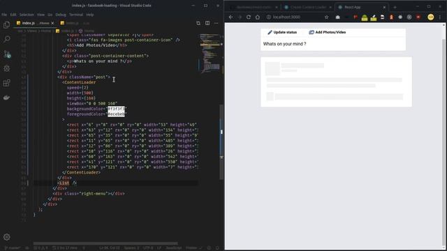 ReactJS ⚛️ - Content Loading Animado смотреть онлайн