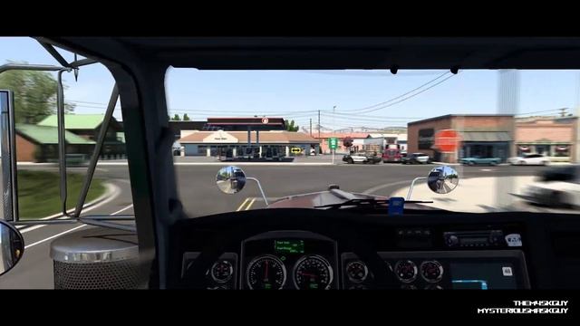 American Truck Simulator - Kenworth W900 - Timelapse Colville to Wenatchee смотреть онлайн