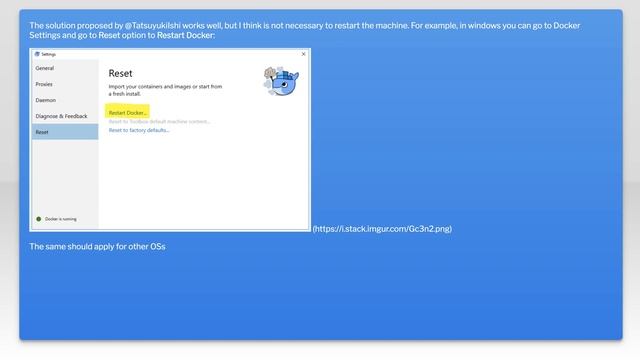 Docker says there is already a container with the same name that exists despite there are no con... смотреть онлайн