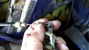 Нива 21213 Замена ручки привода замка двери  багажника