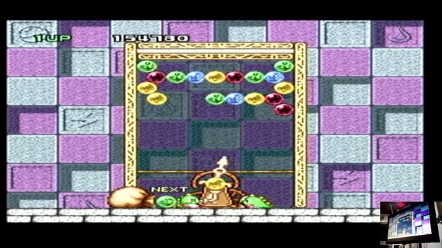 Puzzle Bobble / Bust-A-Move Easy Super Nintendo / Super Famicom (SNES) | Original hardware смотреть онлайн