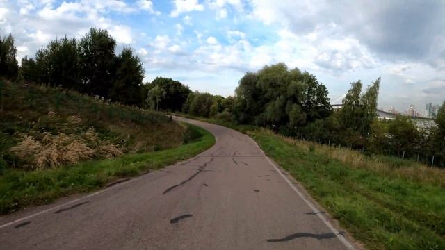 Олимпийская велотрасса в Крылатском 13,6 км 4K50 Olympic сycling track Krylatskoe 13,6 km смотреть онлайн