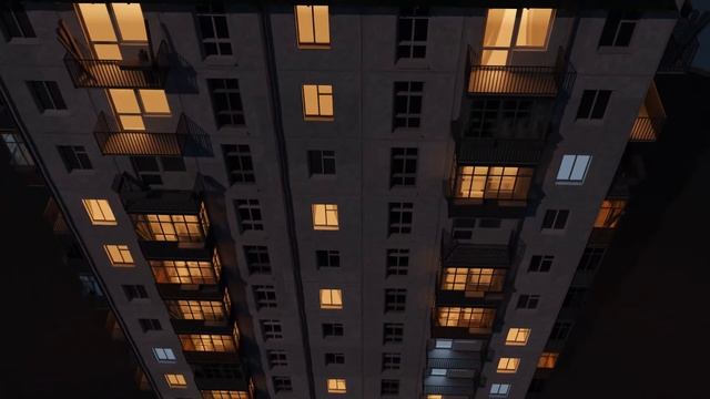 Apartment building using Blender geometry nodes смотреть онлайн