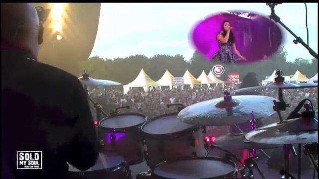 Werner Groisz - Nadine Beiler DIF 2011 / Can I Rely On You / Drumcam смотреть онлайн