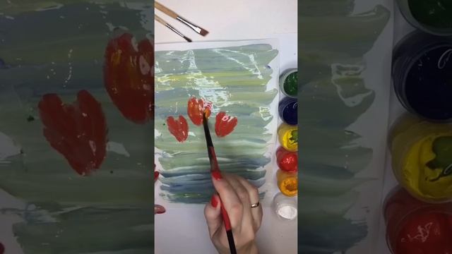 Как нарисовать тюльпаны смотреть онлайн